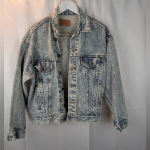 Levi's acid wash vintage jacket size M in EUC